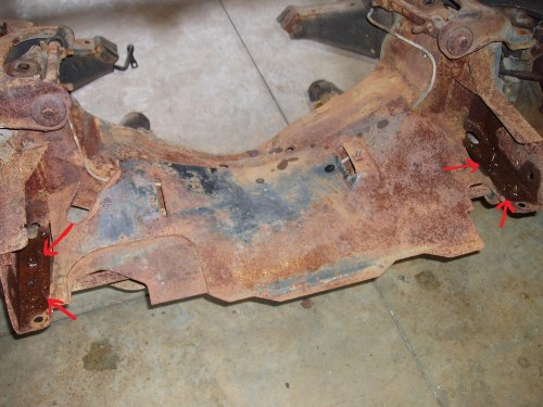 1968 Corvette frame bolt